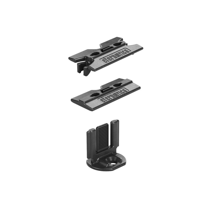 Universal clip for laying planks on aluminium joist